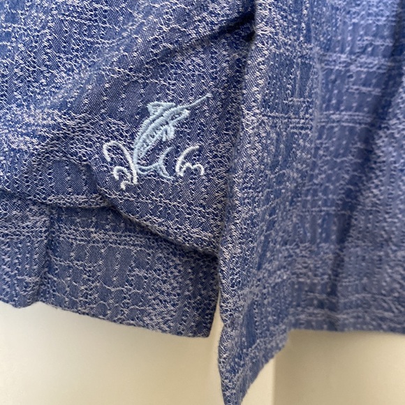 Tommy Bahama Silk Blend Short Sleeve Button Up - Picture 3 of 6